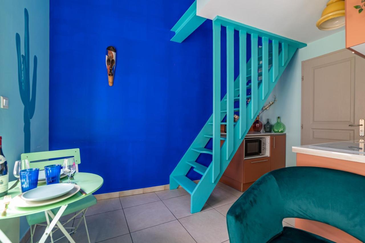 Le Reve Bleu Majorelle - Duplex Sur Les Toits - Une Nuit A Nîmes Exterior foto